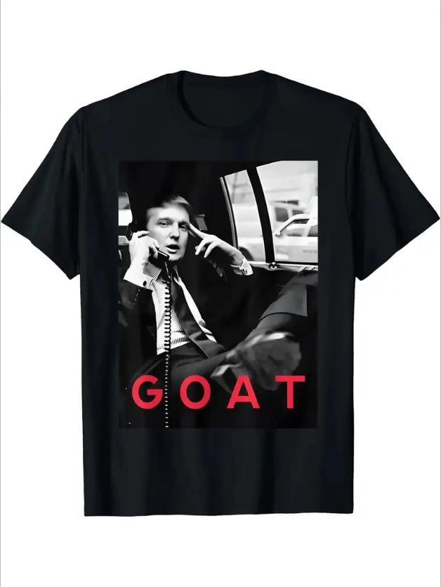 Goat Vote T Shirts Men Clothing