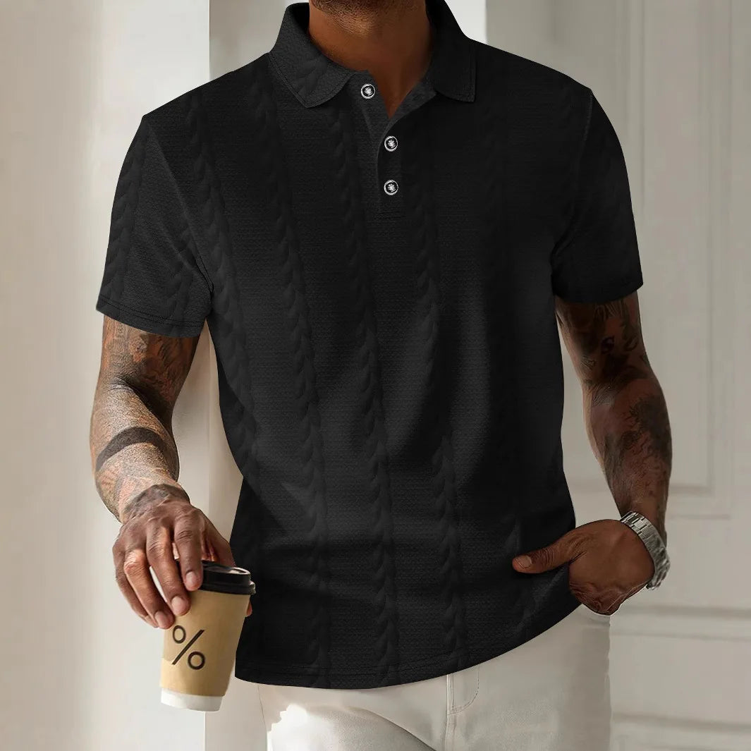 men's fashion simple Daily casual  POLO Shirts