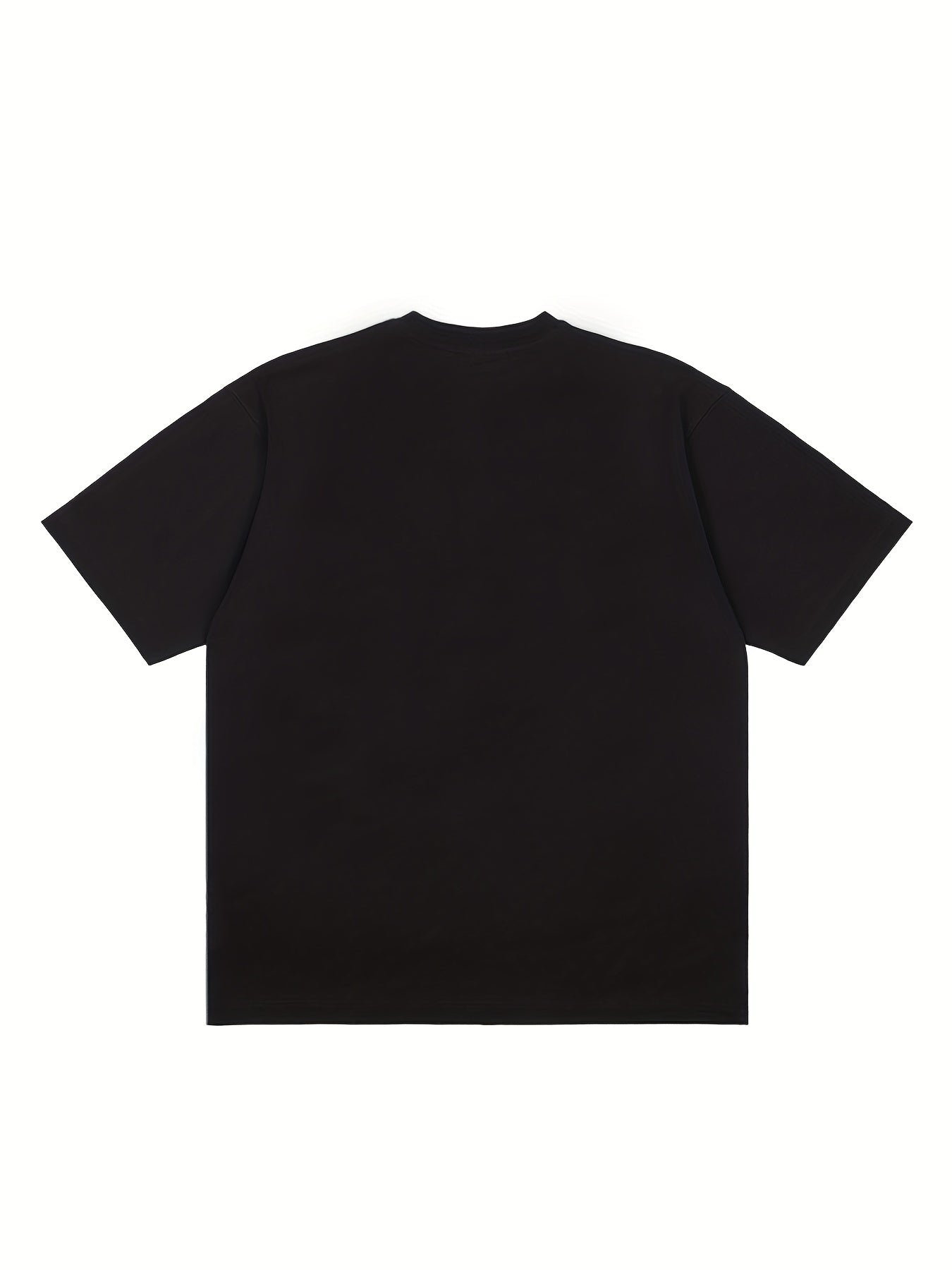 Creative Pattern Men's Street Summer Round Neck T-shirt
