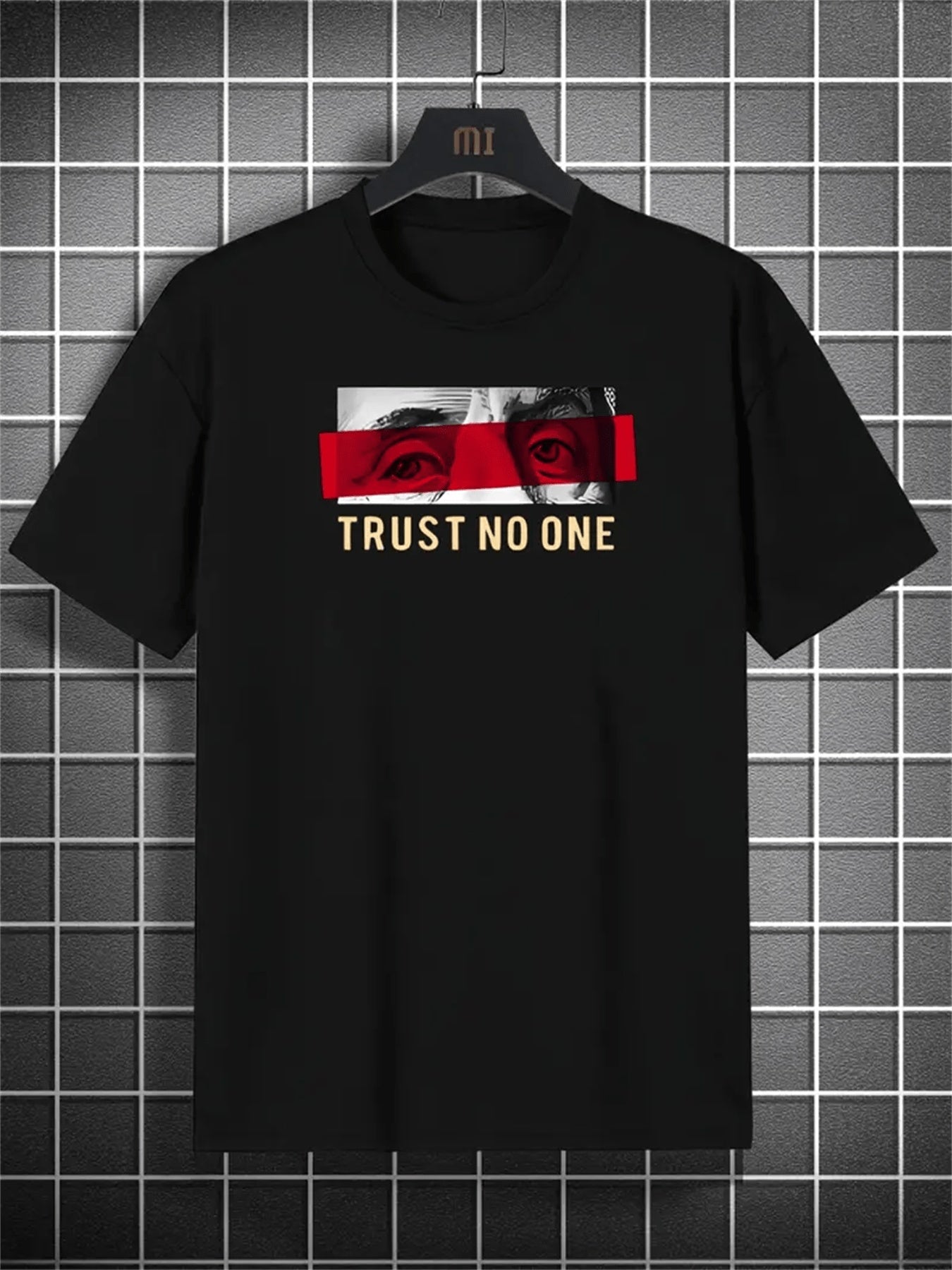 Men's Patterned Printed T-shirt,